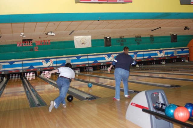 Several DCFD members head out for an evening of Bowling on 1/8/08